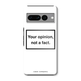 Your opinion