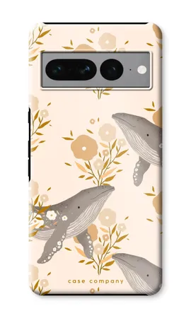 Floral Whales, Odolné pouzdro Google Pixel 7 Pro