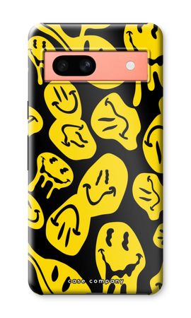 Melting smiley - Yellow