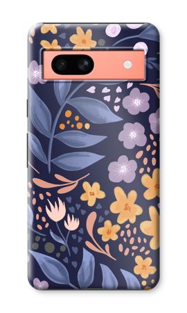 Flowers with blue leaves