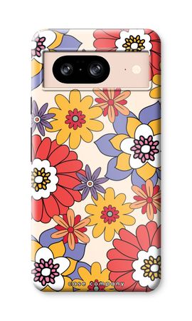 Retro Flowers - Yellow