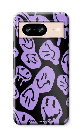 Smältande Smiley - Lila