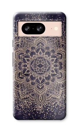 Goldenes Boho-Mandala