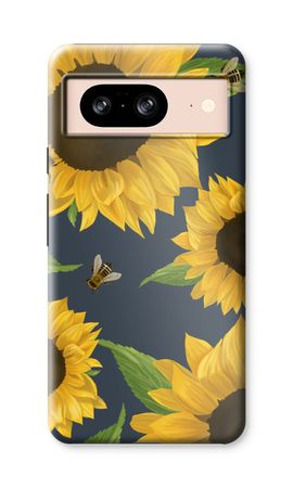 Sunflower and bees