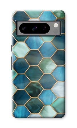 Hexagons in stained glass