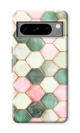 Hexagons in stained glass