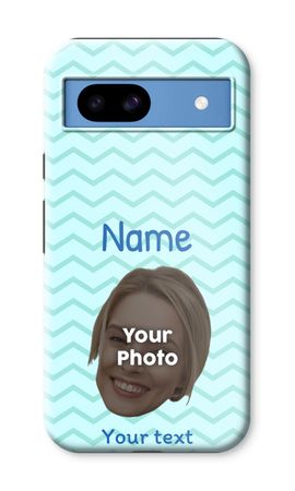 Personaliserat ansikte - randigt mönster