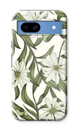 White flower pattern