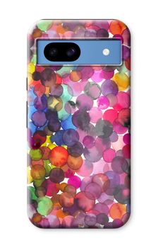 Points d'aquarelle superposés