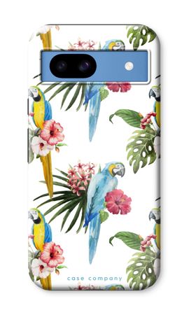 Färgglada papegojor