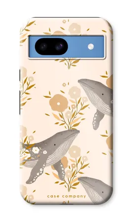 Floral Whales, Capa resistente Google Pixel 8a