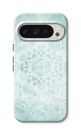 Boho White Mandala