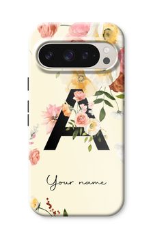 Flirty Flowers Monogram