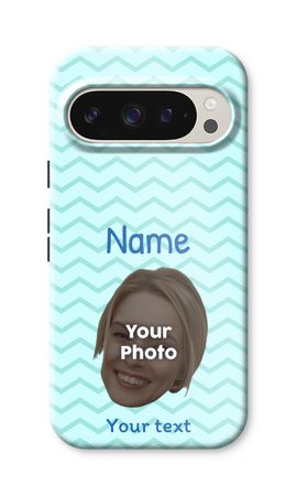 Personalisiertes Gesicht - Streifendesign