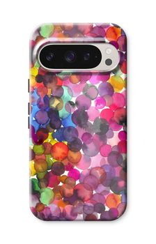 Points d'aquarelle superposés