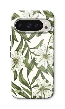 White flower pattern