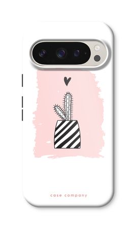 Black and white cactus