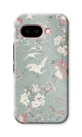 Blüte der japanischen Kranichvögel