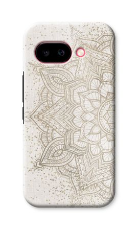 Goldenes Boho-Mandala