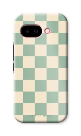 Checkered Mint, Google Pixel 9A tough case