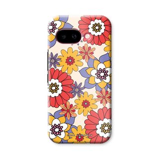 Retro Flowers - Yellow