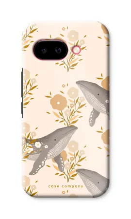 Floral Whales, Capa resistente Google Pixel 9A