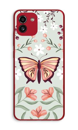 Butterfly in a floral world