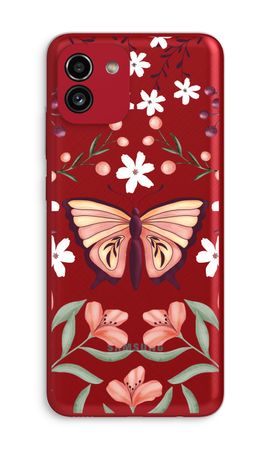 Butterfly in a floral world