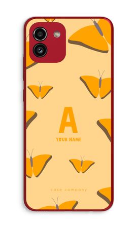 Amber Butterflies Monogram