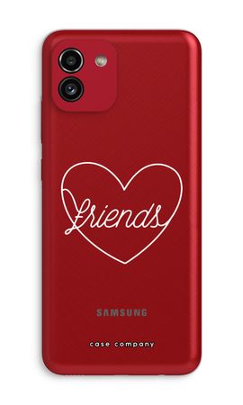 Friends heart pastel