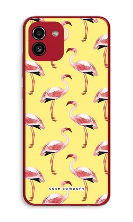 Flamingos yellow