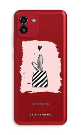 Black and white cactus