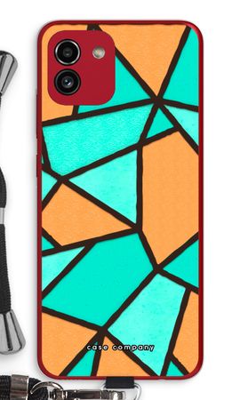 Stained glass - Orange