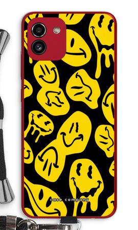 Melting smiley - Yellow