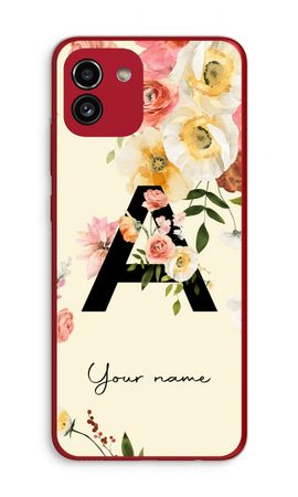 Flirty Flowers Monogram