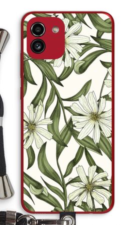 White flower pattern