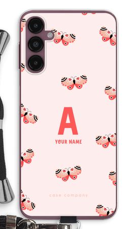 Rosy Butterflies Monogram