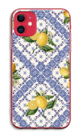 Blue tiles and lemons