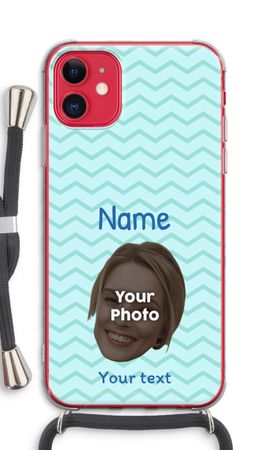 Personalisiertes Gesicht - Streifendesign