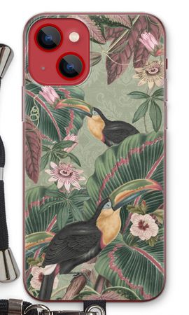 Tropical jungle toucan