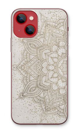 Boho golden mandala