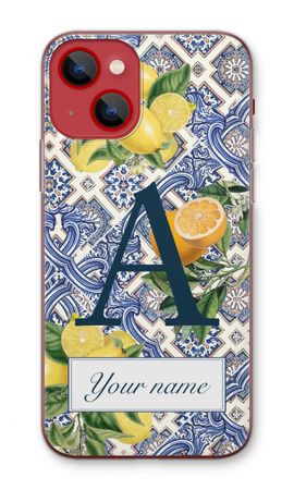 Monogram Blue tiles