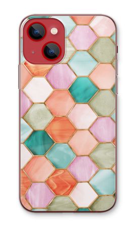 Hexagons in stained glass