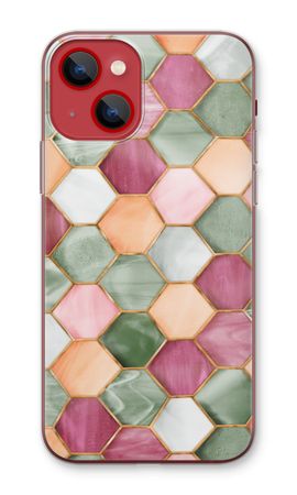 Hexagons in stained glass