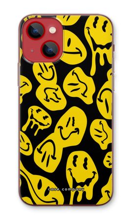 Melting smiley - Yellow