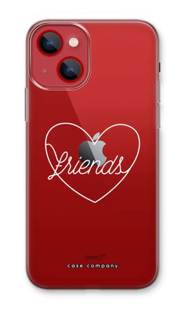 Friends heart pastel