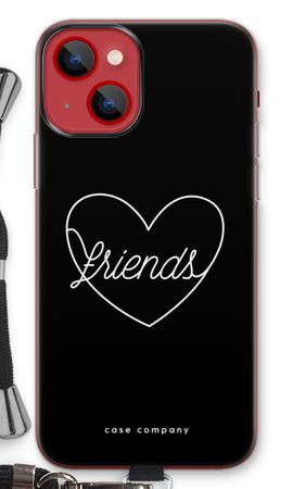 Friends heart black