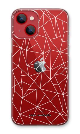 Geometric lines white