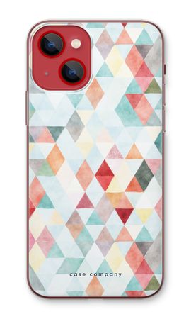 Coloured triangles pastel
