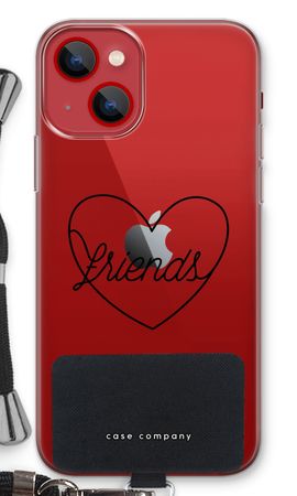 Friends heart black